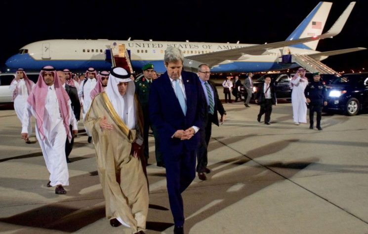 Kerry Saudi Appeal Lets Terror Mask Slip