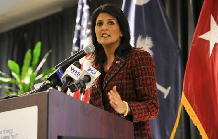 Psychic Nikki Haley: If There Is a Future Chemical Weapons Attack, Assad Did It