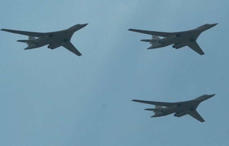 Russian Strategic Bombers Test-Fire Kh-101 Cruise Missiles
