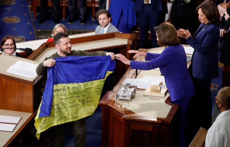Zelensky Comes to Hollywood, Er, Washington