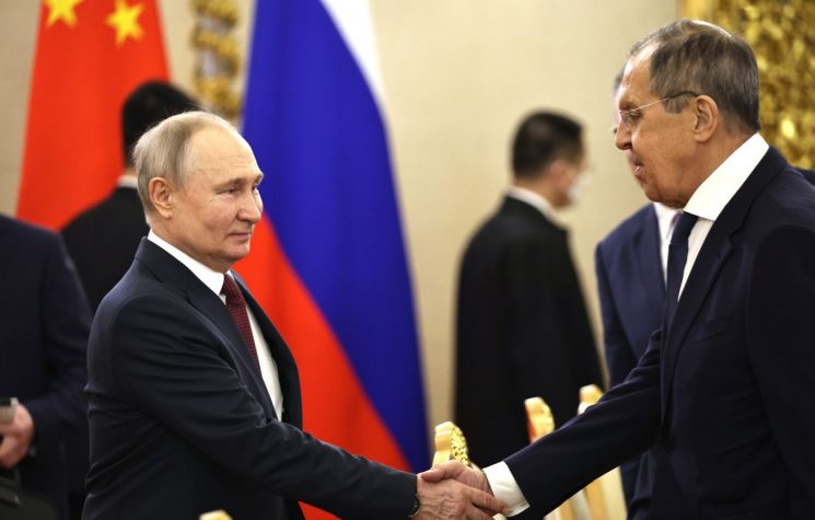 Laughing at Lavrov