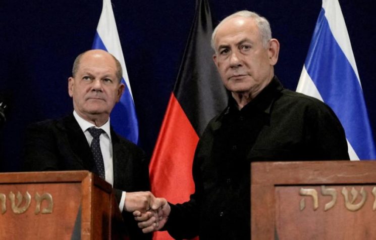 Germany’s Chancellor Supports the Genocide Against Palestinians