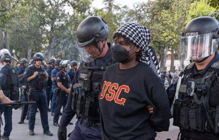 Students vow to continue Gaza protests after California, Texas arrests