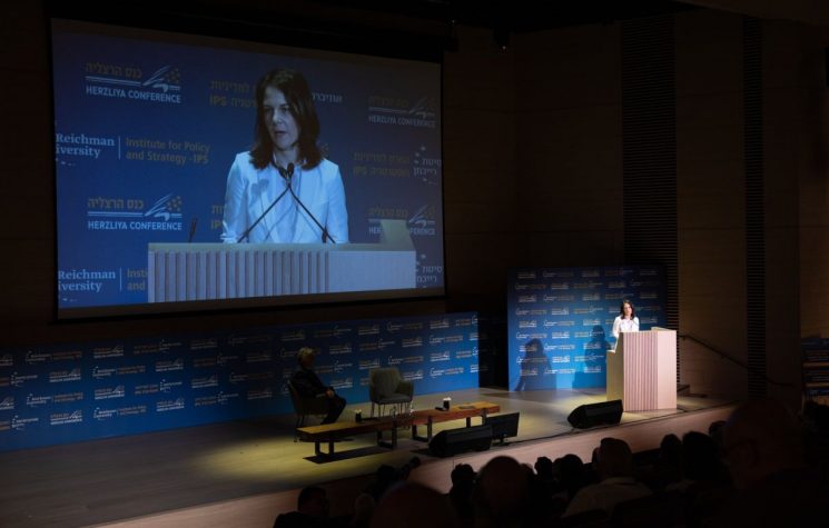 German Foreign Minister Baerbock supports Israel’s genocide and war offensive in the Middle East