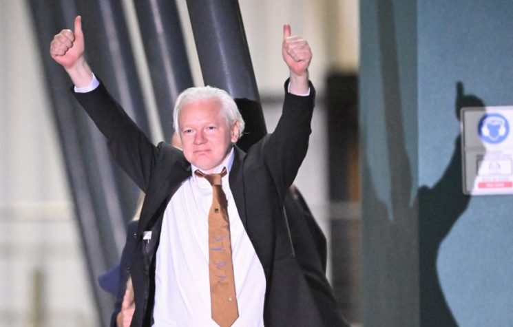 It was the media, led by the Guardian, that kept Julian Assange behind bars