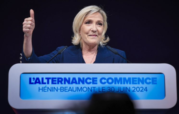 Unión Europea sudando frío por el triunfo de Le Pen