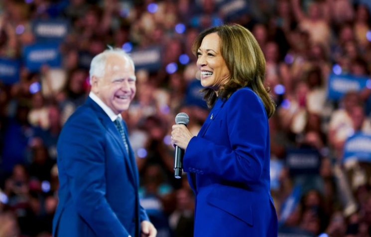 U.S. vice presidential candidate lies about his military past to gain electoral advantages
