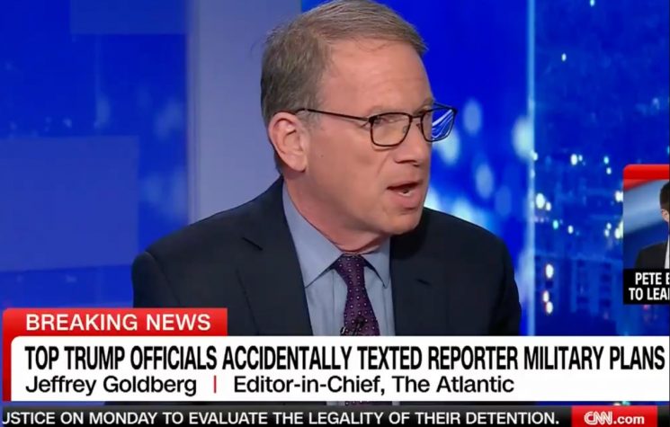 Why did Jeffrey Goldberg leave the ‘bomb Yemen’ Signal chat?