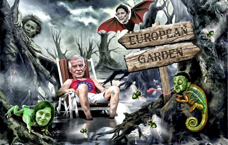 La Europa decadente: el «jardín» de Borrell y «Las flores del mal»