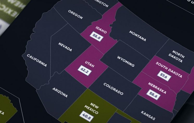 America’s top 10 happiest and unhappiest states