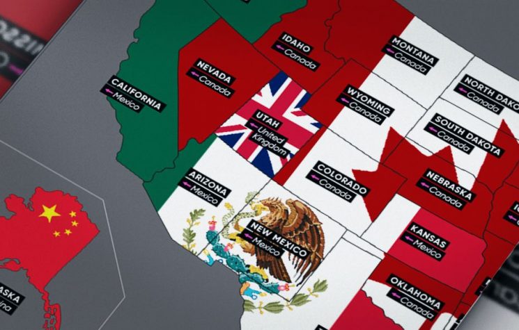 America’s trade map: Which country is each U.S. state’s number one EXPORT partner?