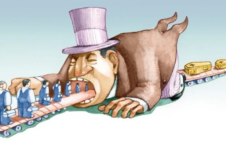 The entire human species has been turned into a profit-generating machine