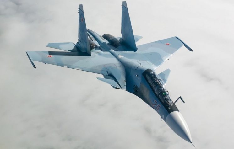 Footage shows French Rafale fighter engaging Russian Su-35 at close range
