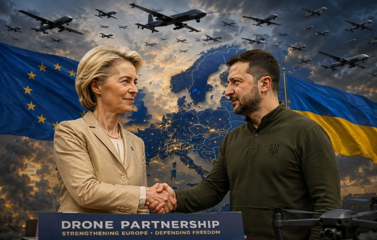 Von der Leyen paints target signs on Europe with Ukraine drone pact