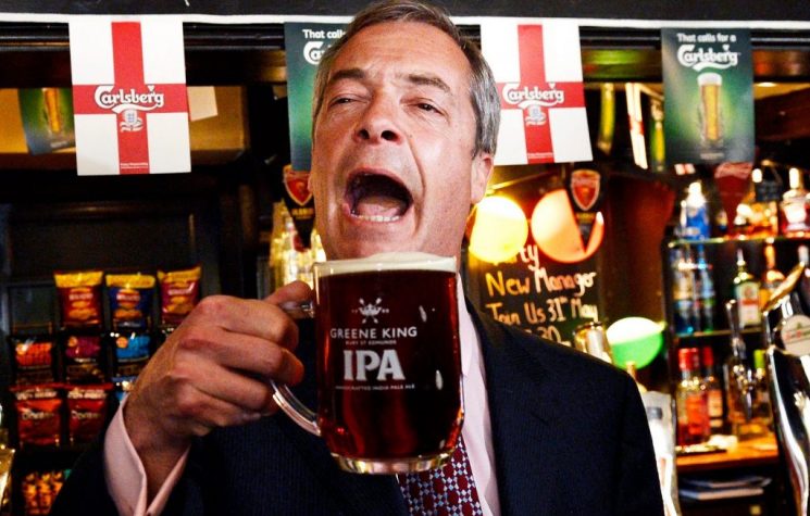 The ditching of Nigel Farage