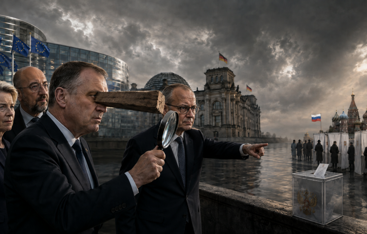 Splitter und Balken. Warum die „Demokratielehrer“ aus Europa über Wahlen in Russland besser schweigen sollten