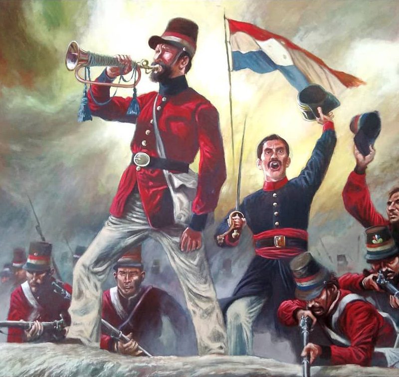 Was Paraguay capable of defeating England in 19th century?