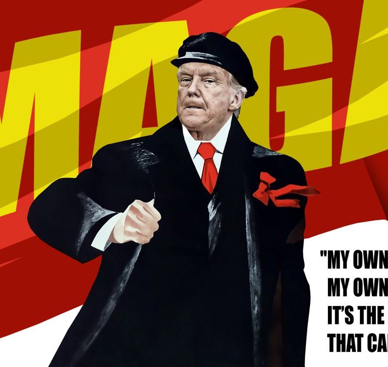 Trump is the greatest propagandist of communism