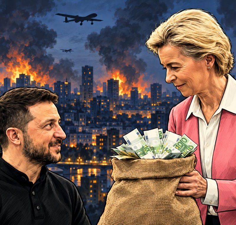 Billions   just thrown onto the only doomed strategy that ‘works’ for the EU in Ukraine