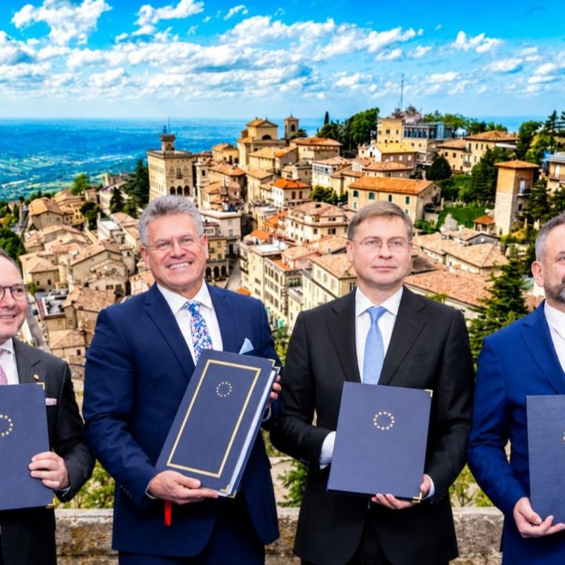 San Marino has chosen its own fate: From singularity to Europe