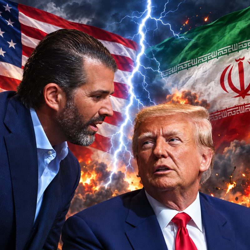 Donald Trump Jr. privately breaks with his father on Iran war: report
